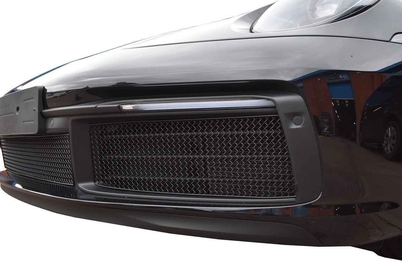 ZUNSPORT Black Stainless Porsche Carrera 992 911 C2 C2S C4 C4S Full Grille Set