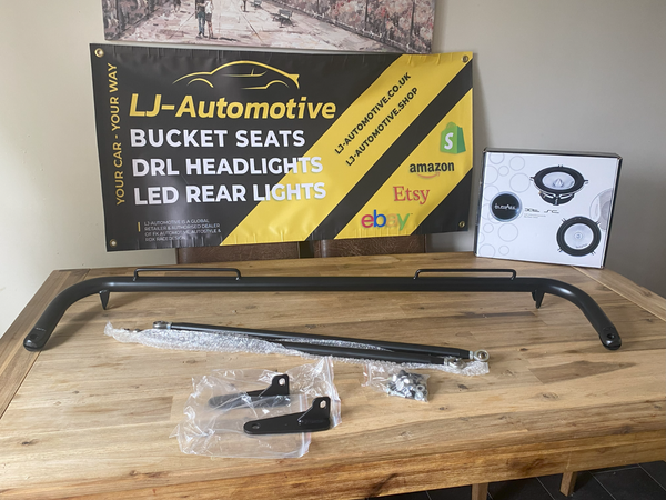 AS Universal Car Safety Harness Belt Bar 3 4 5 6-point brace chassis rod strut