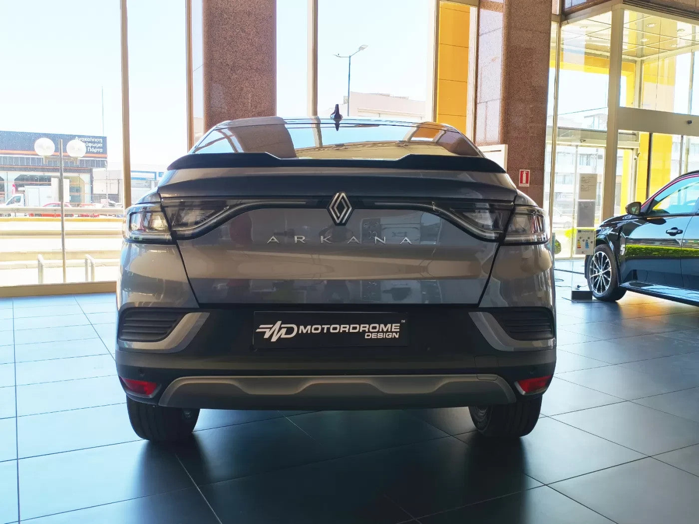 Motordrome Rear Lip Spoiler Wing Renault Arkana Mk1 PU UNPAINTED