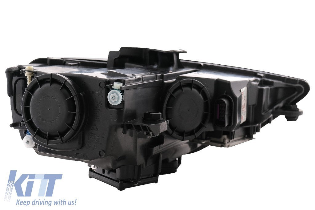 KT LUXE Pair Full LED DRL Seq Dyna Headlights Audi A3 8V Pre-Facelift 13-16 LHD