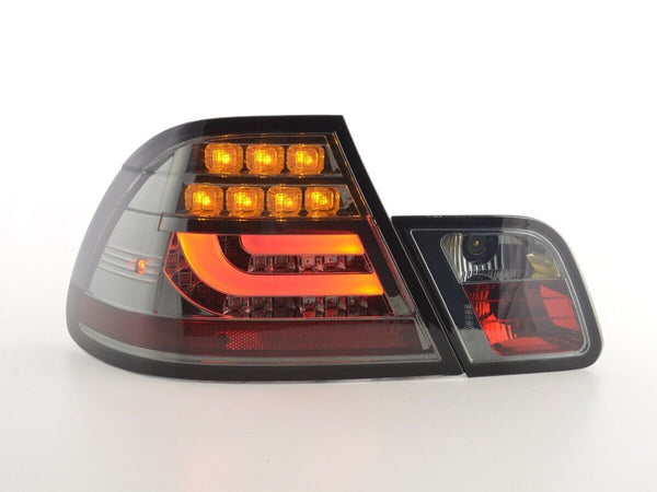 FK Pair Smoke BLACK LED REAR LIGHTS BMW 3-series E46 Coupe 03-07 black LHD