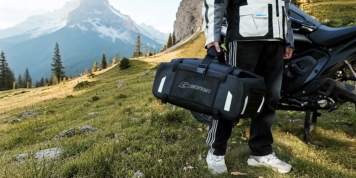 Cokima Explorer Waterproof Tail Bag Motorcycle Motorbike Luggage Bag Panier Rucksack Adaptive