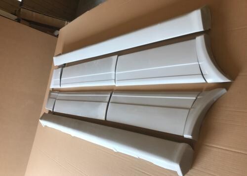 DS BMW E30 M-Tech 2 3 Series Coupe Side Skirts & Door Pods grey fiberglass gel