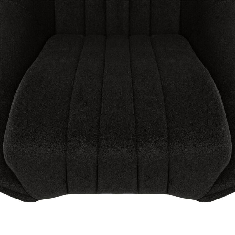 AS x1 Classic Car Retro Kit Sports Fixed Back Bucket Seat Black Fabric + slides
