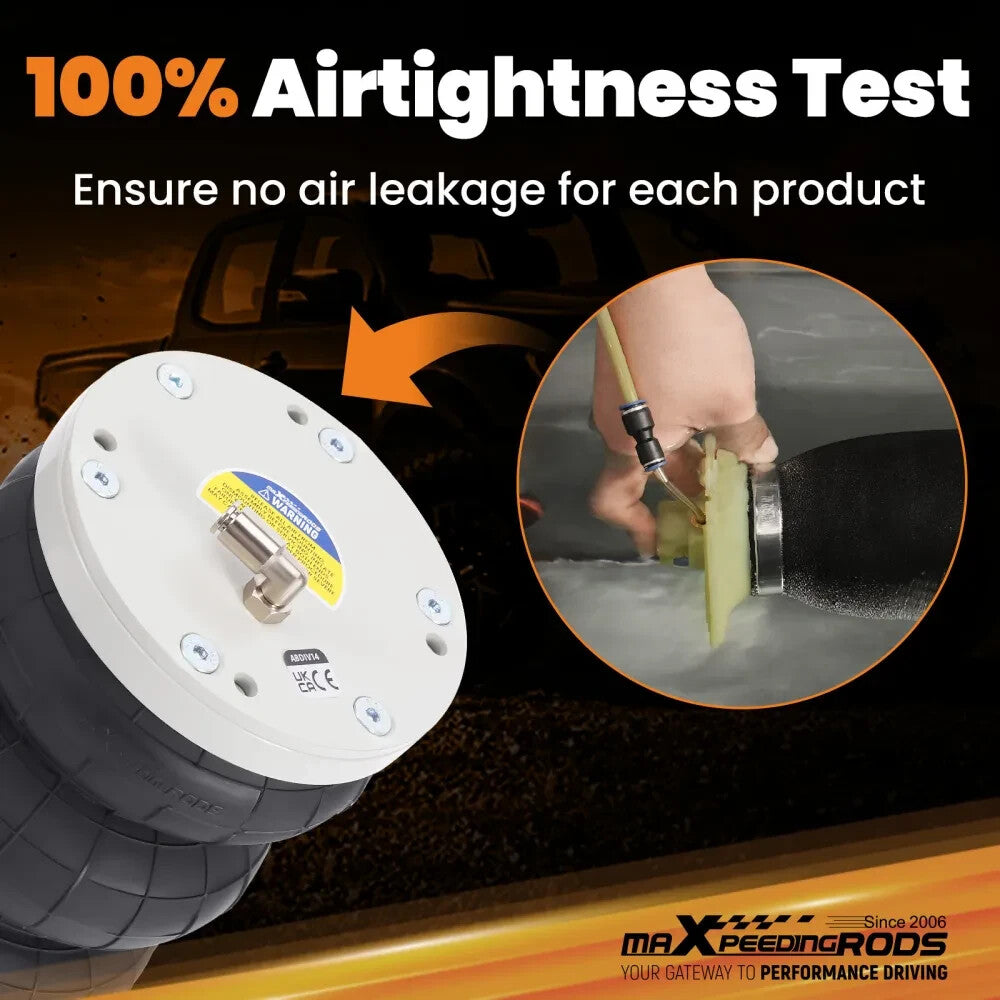 MXPR Rear Air Spring Bag Suspension KIT Iveco Daily 35S 30S 45S 2014-2024 5800KG