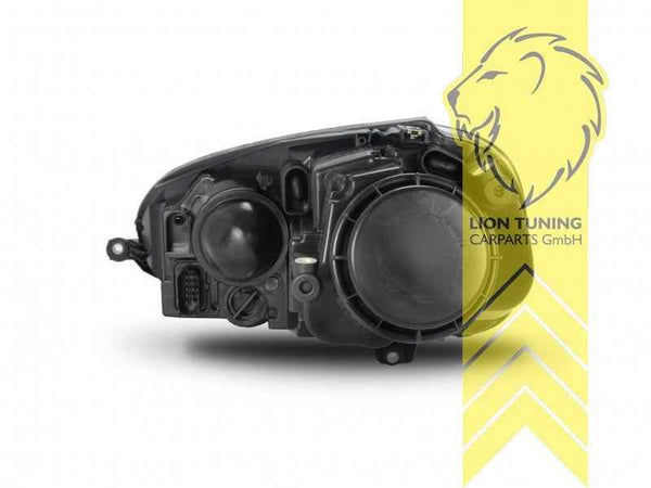 LTG Pair DEPO Halogen Headlights VW Golf 5 1K1 1K5 03-09 sedan Variant black LHD