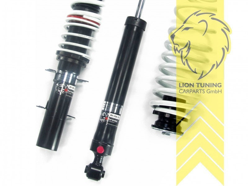 LT JOM hardness adjustable Lowering Coilovers Audi A3 8L VW Golf 4 Bora