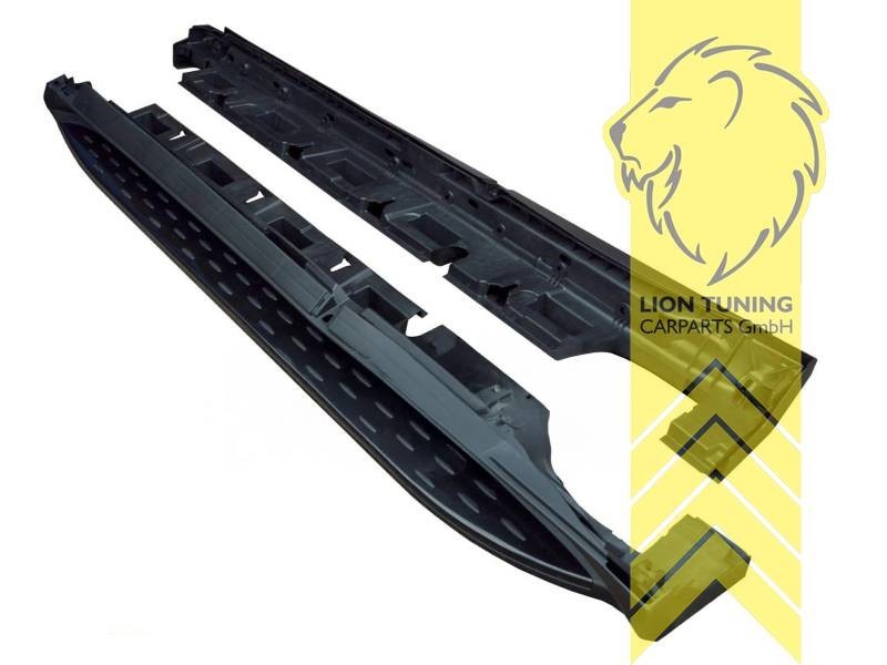 LT Set Running Boards Side Sills Boards Steps Mercedes Benz GLE Coupe C292 black