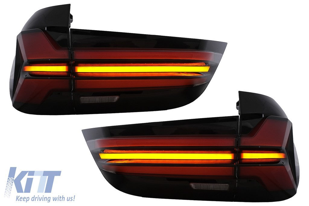 KT Pair LED Rear Lights BMW X5 F15 13-18 conversion to G05 Design M Sport LHD