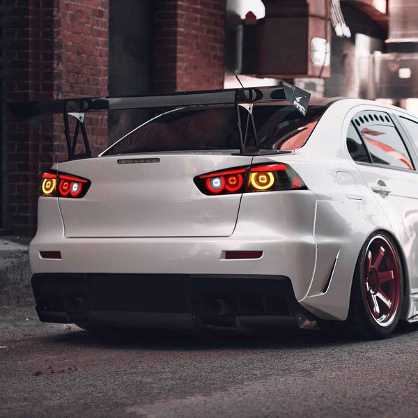 AC Pair Seq LED DRL Rear lights Tail Lamps Mitsubishi Lancer & EVO X 08-20