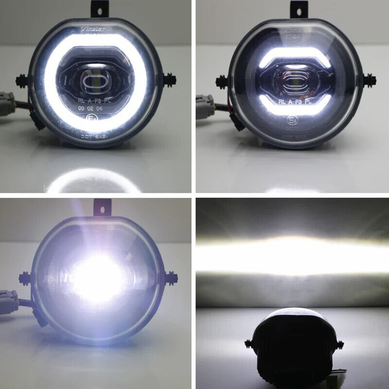 30W Front Bumper LED Halo Fog Lamp Lights Gen3 15+ F54 F55 F56 MINI Cooper 3 MK3