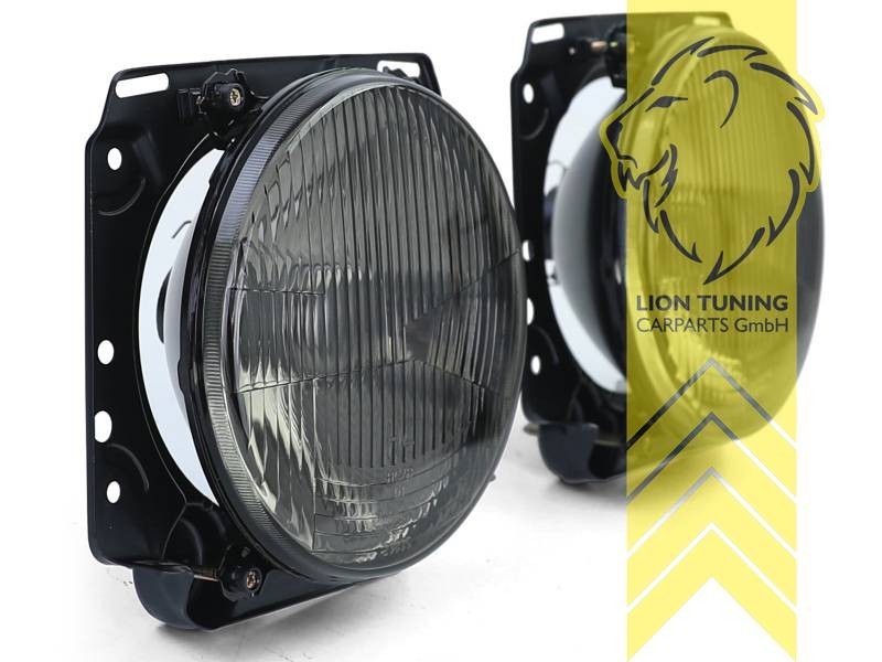 LT Pair Halogen Headlights VW Golf 2 Cabriolet Caddy 19E 1G1 83-92 LHD