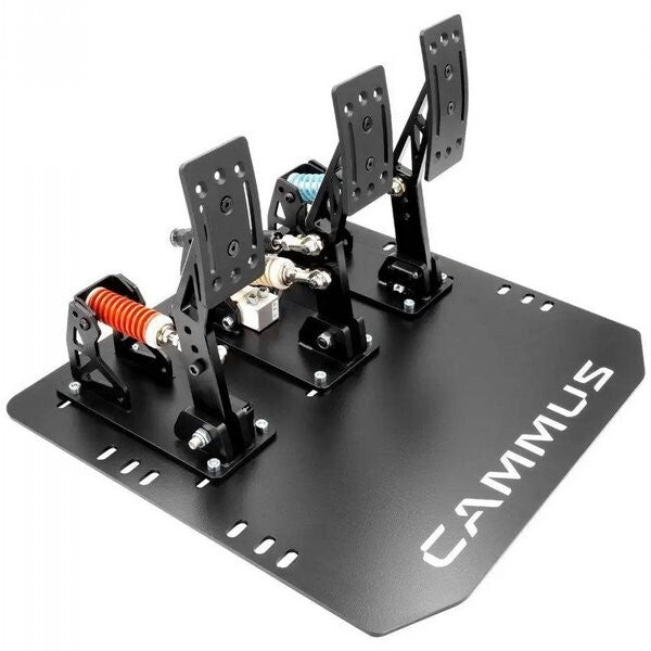 CAMMUS Direct Drive Racing Wheel Sim Simulator LC100 V4 Pedals Metal Pro Edition Pedal Set - 2005 Model - Upgraded with a 200 kg sensor