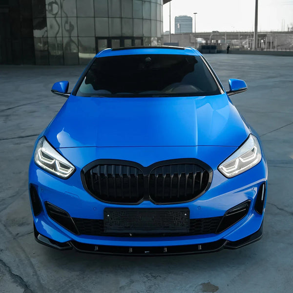 OW Front Bumper Lip Splitter BMW 1 Series F40 M-Pack M135i 19-24 Gloss Black