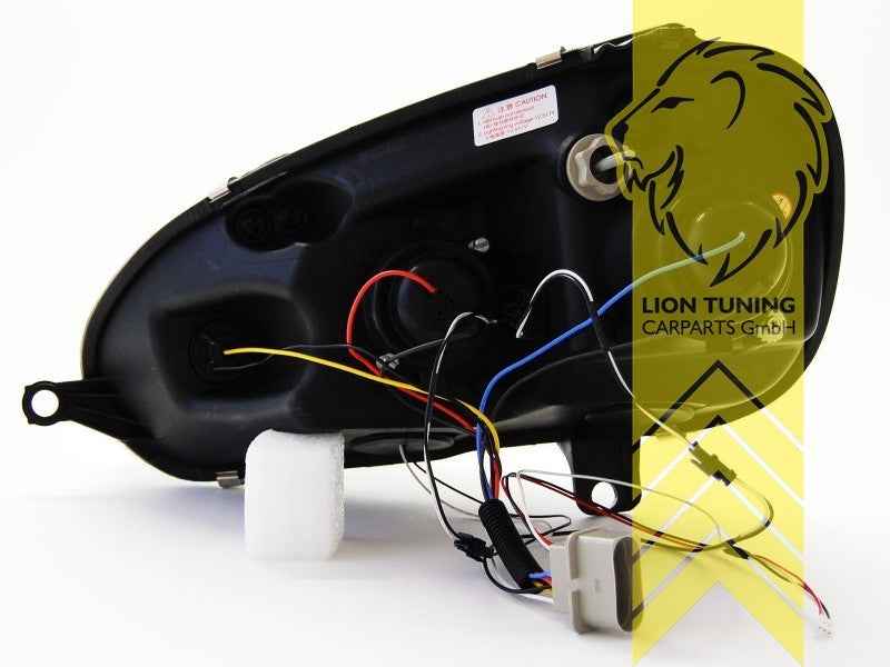 LTG Pair LED DRL Lightbar Headlights W Golf 5 sedan Variant 1K1 1K5 03-09 LHD