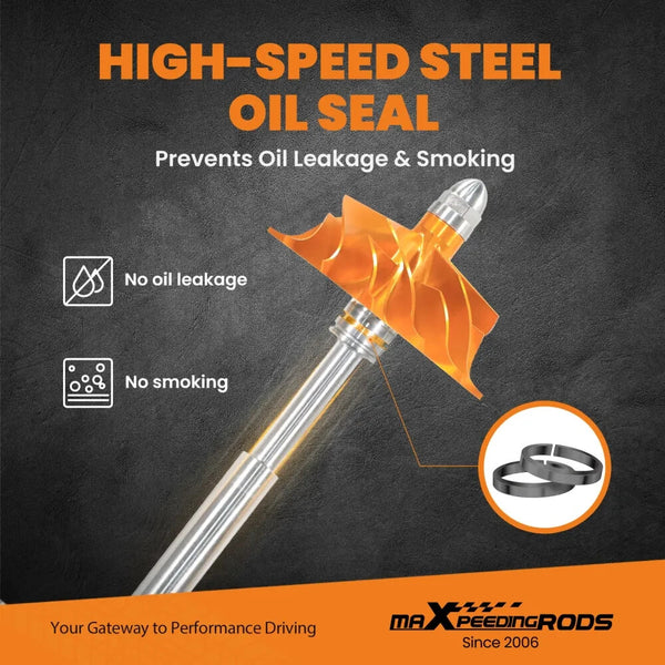 MXPR T3 Turbo Charger GT3582 GT35 A/R 0 .63 0.7 Anti Surge Billet Street Turbine