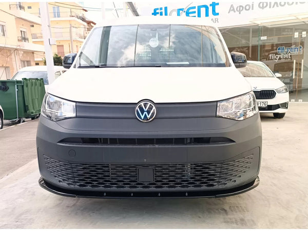 Motordrome Front Bumper Lower Splitter VW Caddy Mk5 2021+ Gloss Black