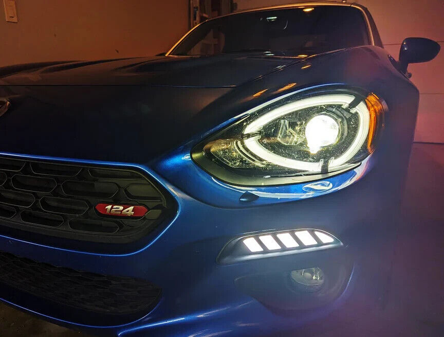 15-20 Fiat 124 Spider Sequential Switchback LED DRL Fog Light & Indi Kit