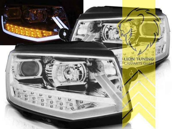LTG LED Headlights VW Bus T6 Van Bus Caravelle Transporter SGB SGG SGJ 15+ LHD