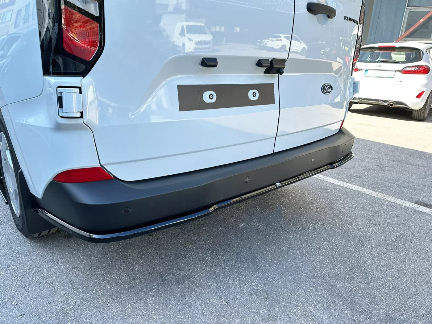 Motordrome Rear Splitter Diffuser 2 Ford Transit Custom Tourneo Mk2 VW T7