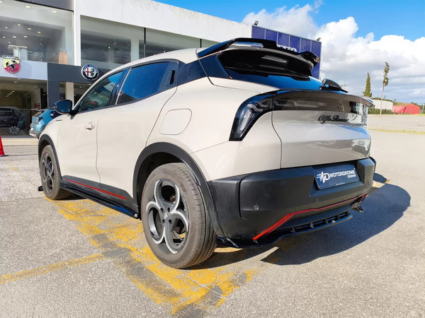 Motordrome Roof Spoiler Rear Wing Alfa Romeo Junior 24+ Gloss Black Finish