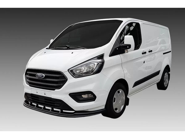 Motordrome Front Bumper Splitter Ford Transit Custom Mk1 Facelift 18-23 Gloss