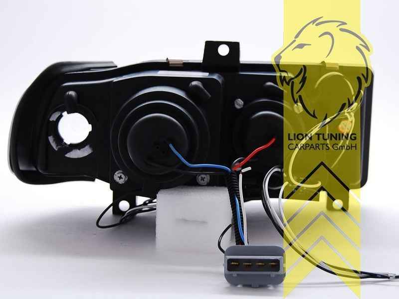 LTG Pair LED DRL Halo Ring Headlights Seat Ibiza 6K Cordoba 6K + FL 93-99 LHD