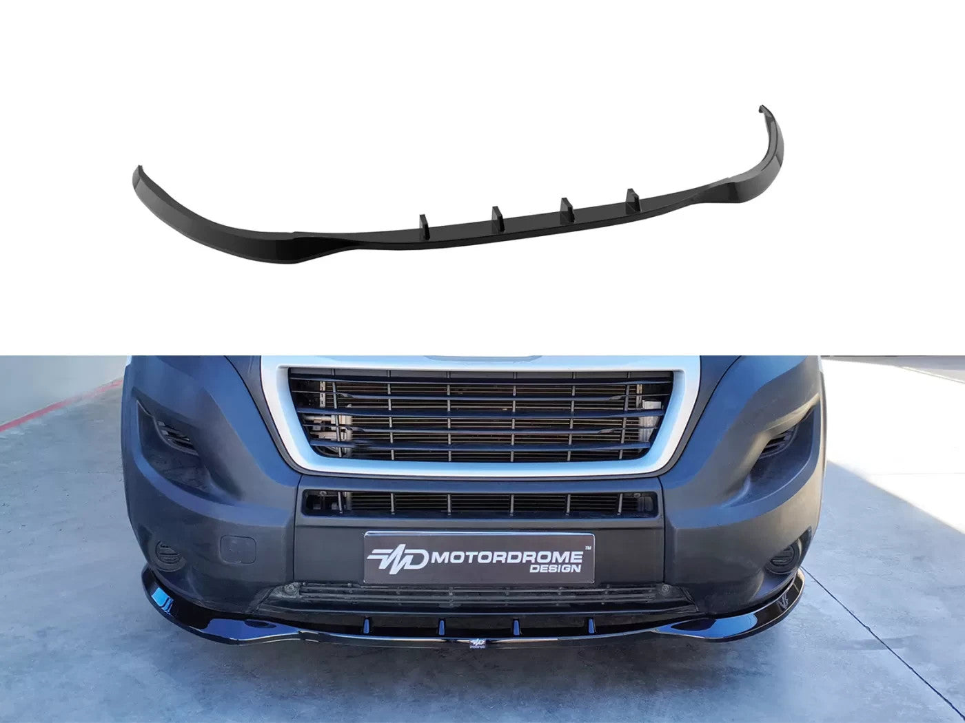 Motordrome Front Splitter Citroen Jumper Relay Ducato Movano C Boxer ProMaster