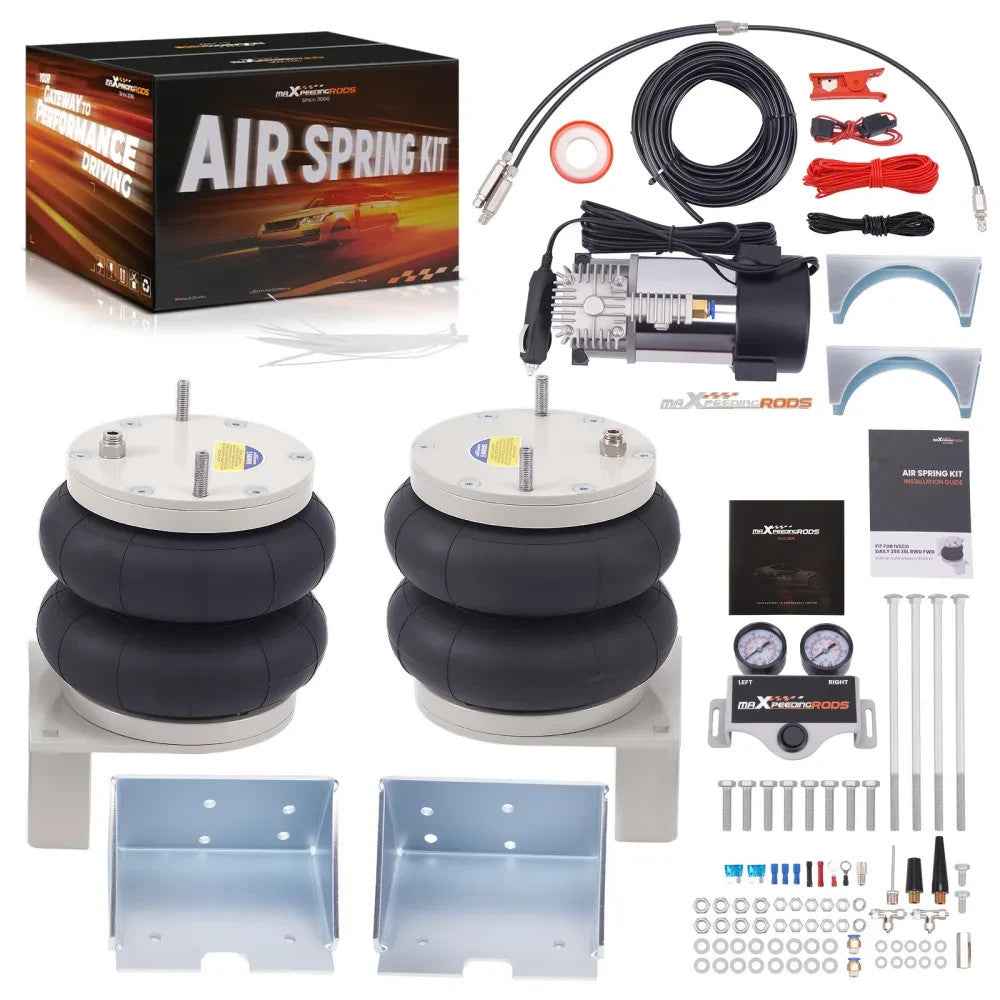 MXPR Dual-path Air Suspension kit + Compressor IVECO Daily 35L 35S 06-14