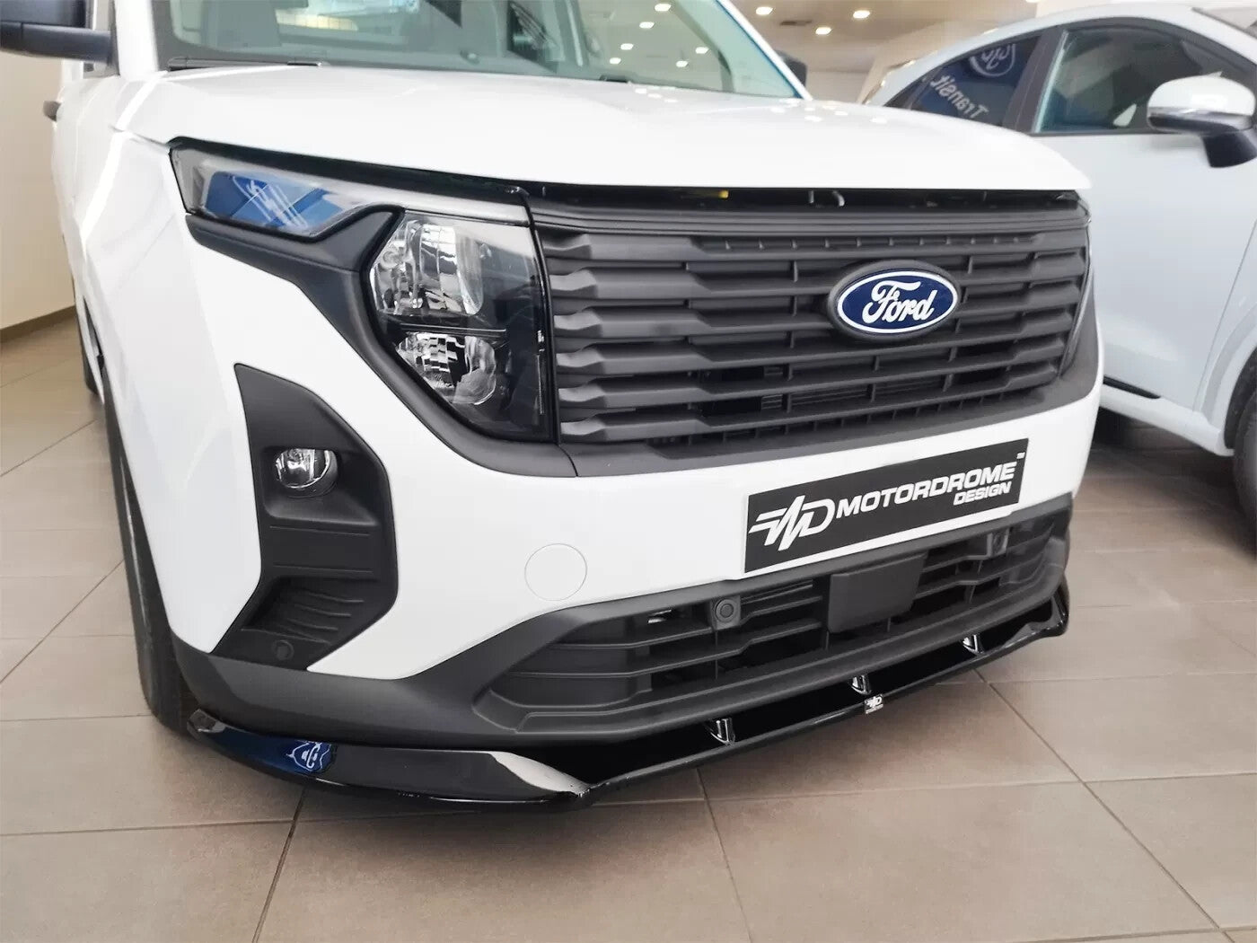 Motordrome Design Front Bumper Lower Splitter Ford Transit Courier Mk2 2023+
