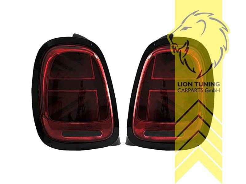 LT Pair LED Dynamic Rear Lights Tail BMW Mini Cooper F55 F56 F57 red black JCW