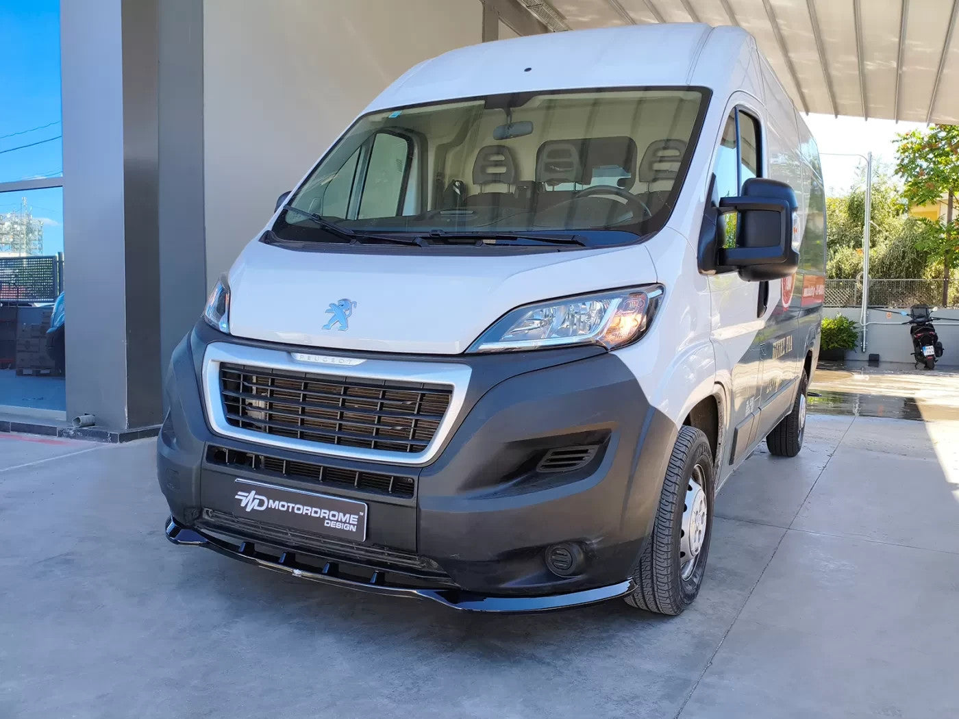 Motordrome Front Splitter Citroen Jumper Relay Ducato Movano C Boxer ProMaster