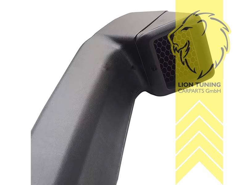 LT ABS Off-road air intake snorkel kit matte black Jeep Wrangler IV JL 2017-Now