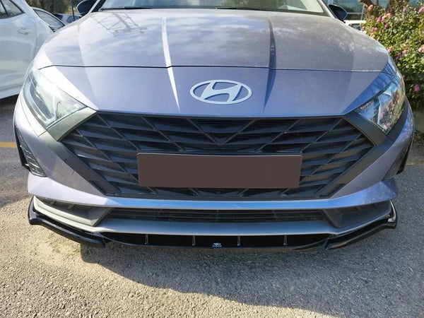 Motordrome Design Front Bumper Lower Splitter Hyundai i20 Mk3 Facelift 2023+