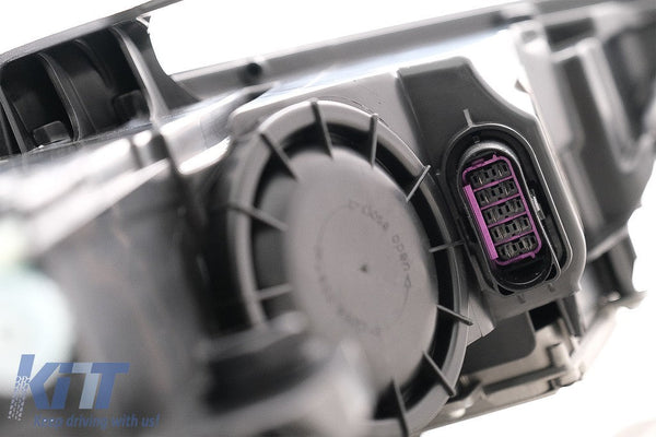 KT LUXE Pair Full LED DRL Seq Dyna Headlights Audi A3 8V Pre-Facelift 13-16 LHD