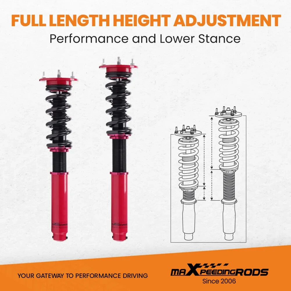 MXPR 24 Way Lowering Coilovers MERCEDES S-CLASS W220 S430 S500
