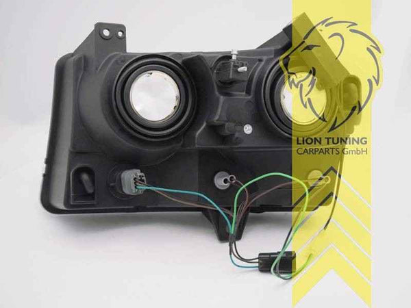 LTG Pair LED Halo DRL Headlights Chrysler 300 C Sedan LX 04+ Chrome EXPORT ONLY