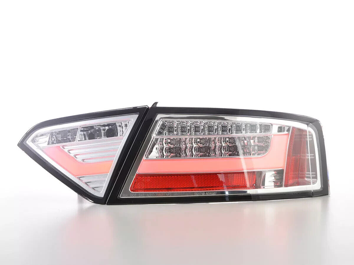 FK Set LED REAR Lights Audi A5 8T 8TA 8F Coupe Sportback 07-11 chrome S5 LHD
