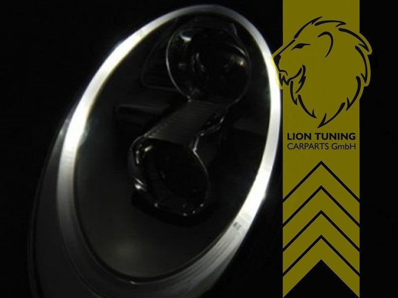 LTG Pair LED DRL Halo Matrix XENON HID Headlights Porsche 911 997 04-08 LHD