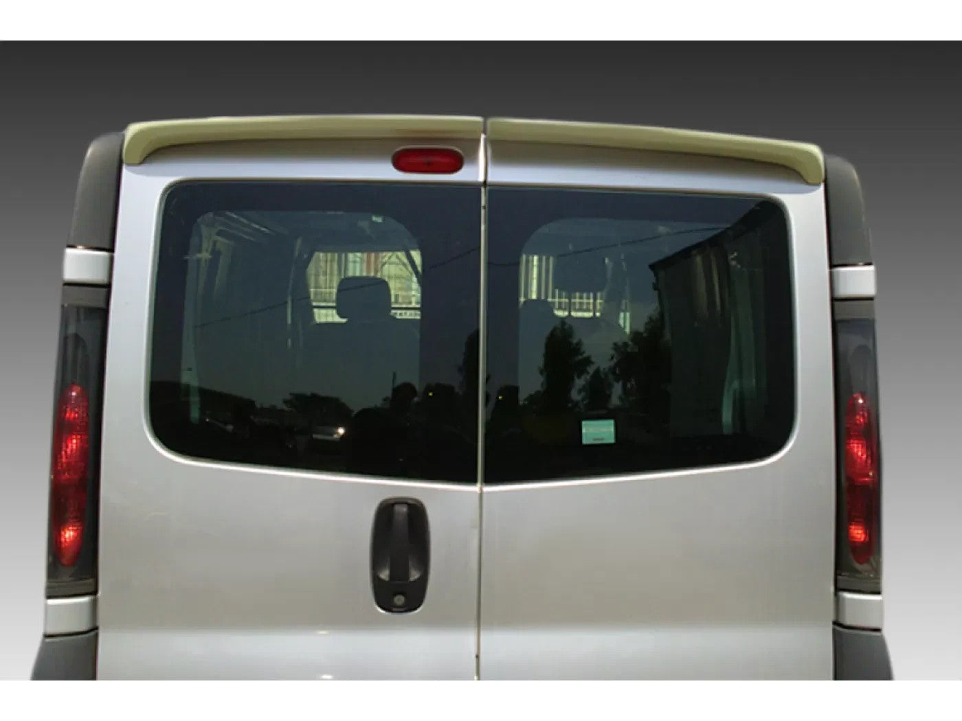 Motordrome Design Rear Wing Barn Roof Spoiler Renault Trafic Mk3 2014+ Unpainted