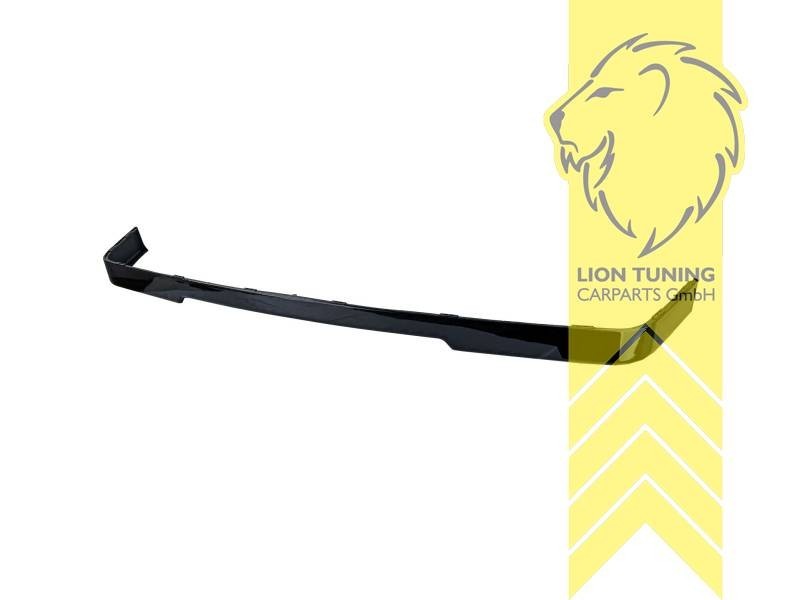 LT front bumper splitter glossy black BMW 3 Series E30 + 318is Sport 82-94 ABS