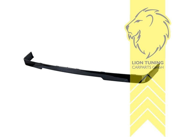 LT front bumper splitter glossy black BMW 3 Series E30 + 318is Sport 82-94 ABS