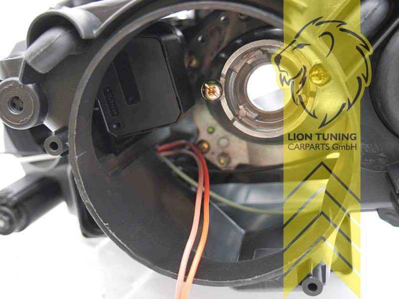 LTG Pair EE Halogen Headlights VW Passat B6 3C 35 05-10 sedan variant black LHD