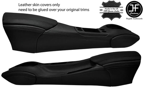 Leather Porsche Boxster 986 96-04 Black & Stitch Full Centre Console Armrest Knee Pads