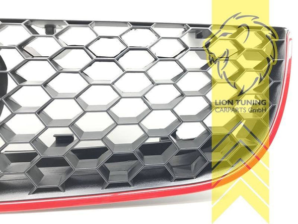 LT front bumper air intake grille radiator grill VW Polo 9N3 GTI look 9N 05-09