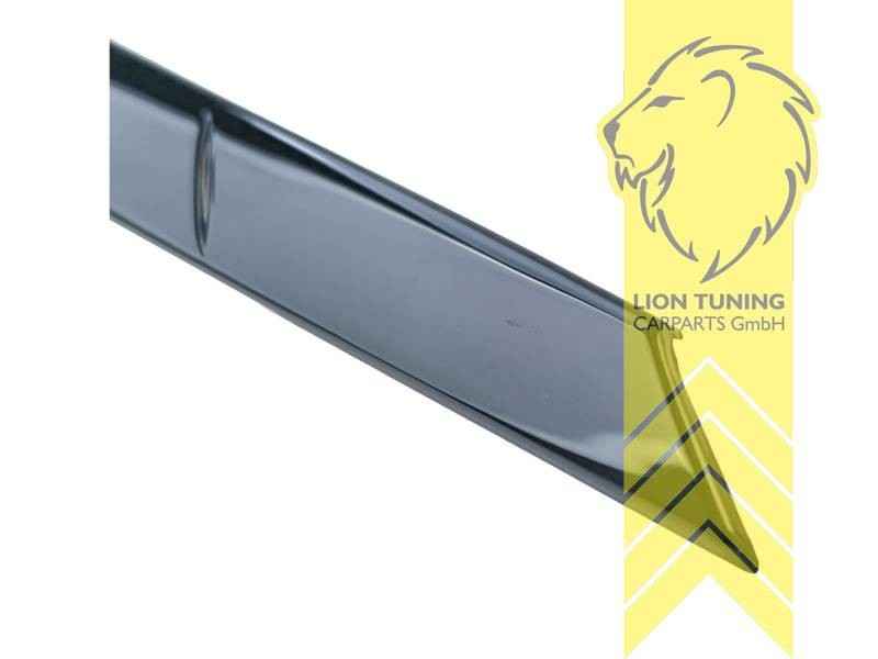 LT Headlight eyebrow covers shades trims VW Tiguan 5N 5AN 11-16 glossy black ABS