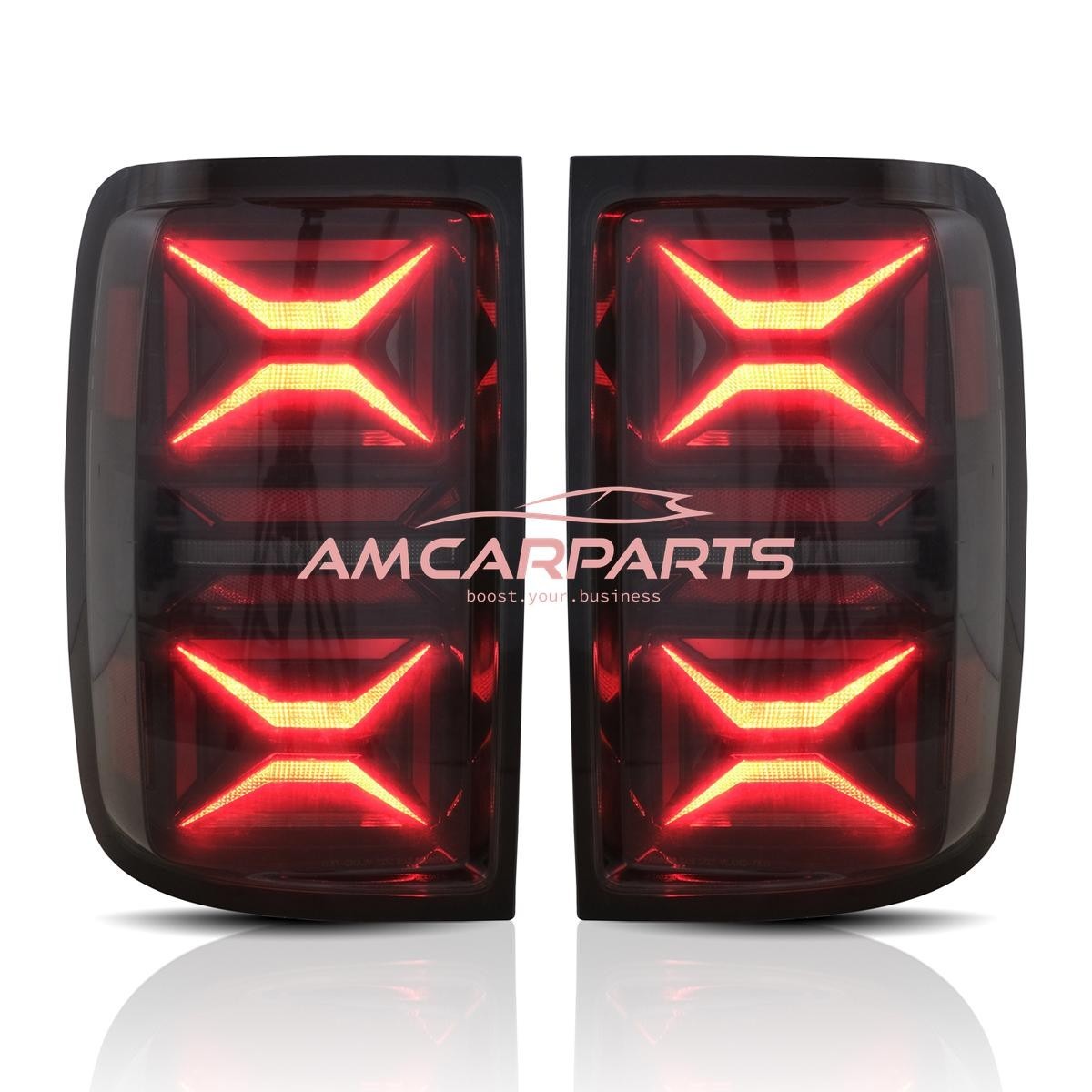 AMCP Pair LED Rear Lights Tail Lamps VW AMAROK 2H 2010+ LHD