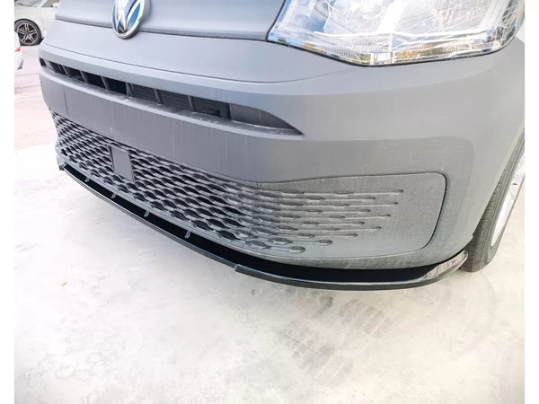 Motordrome Front Bumper Lower Splitter VW Caddy Mk5 2021+ Gloss Black