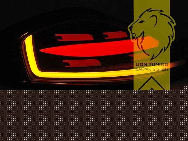 LTG Pair LED Dyna Rear Lights Tail Lamps Porsche Boxster 986 96-04 Black LHD RHD