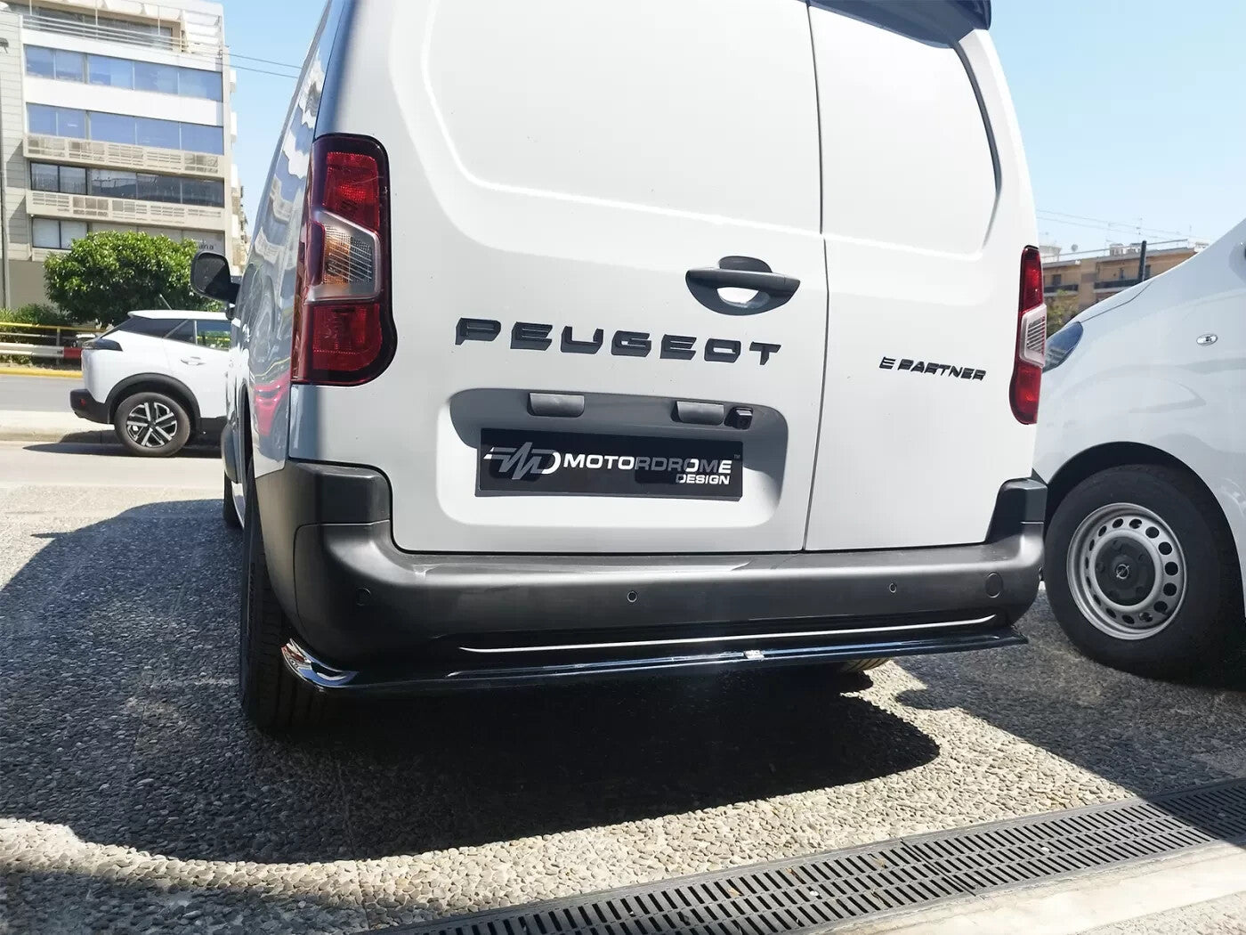 Motordrome Rear Splitter Citroen Berlingo / Peugeot Partner L2 Mk3 Facelift